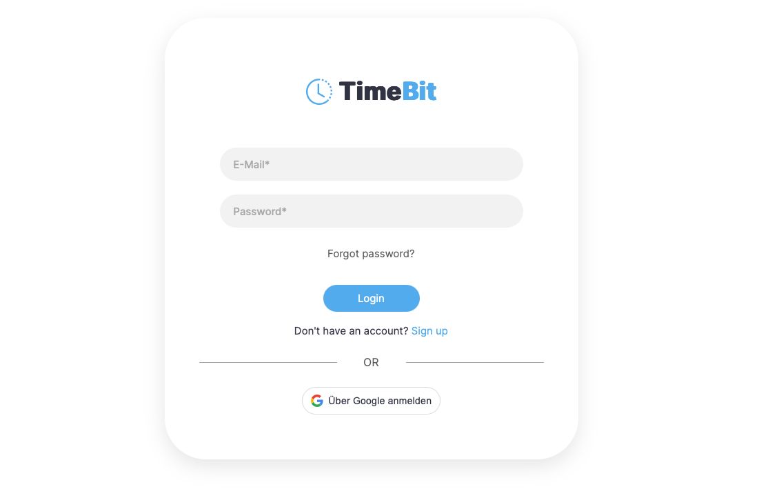 TimeBit Application